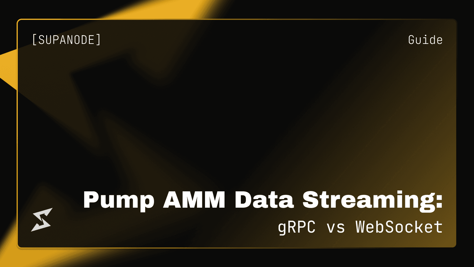 Pump AMM Data Streaming on Solana: gRPC vs WebSocket
