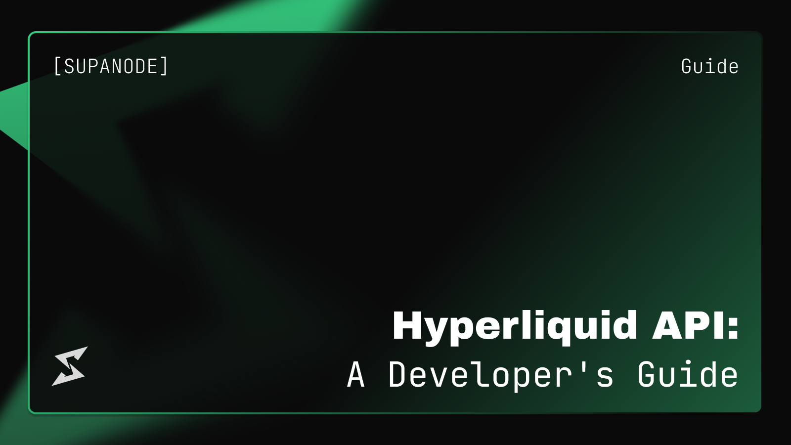 Hyperliquid API: REST, WebSocket, SDK & Rate Limits