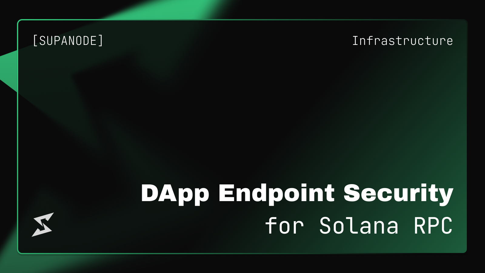 DApp Endpoint Security for Solana RPC